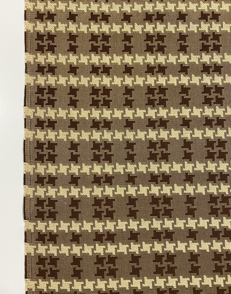 Knoll Century in Hazelnut, Teflon® fin, 12yrds,Update On Traditional Houndstooth