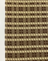 Knoll Century in Hazelnut, Teflon® fin, 12yrds,Update On Traditional Houndstooth