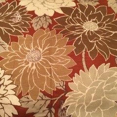 Decorator Fabric ROBERT ALLEN Earthy Flowers