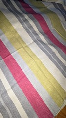 Braemore Stripe Fabric 3.25 yard lot indoor outdoor garden raspberry