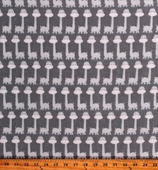 Flannel Giraffes Safari Animals Children’s Kids Baby Flannel Fabric BTY D279.45
