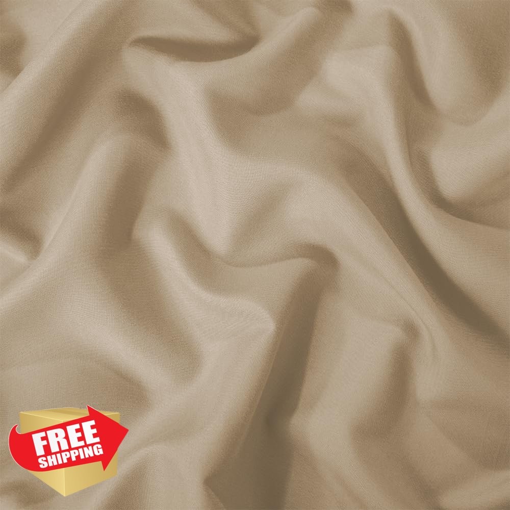 Sewdudely Microfiber Fabric Brown 56″ 3 Yards