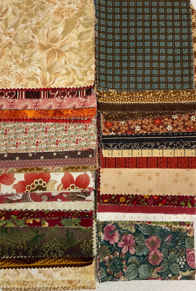 5″ x 5″ SQUARES – PACK #2 – MIXED PATTERN COTTON QUILTING SQUARES– 139 PCS
