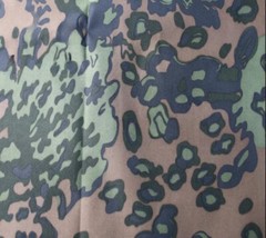 500D Nylon Oxford Oak Leaf Pattern Autumn Winter Camouflage Tactical Fabric