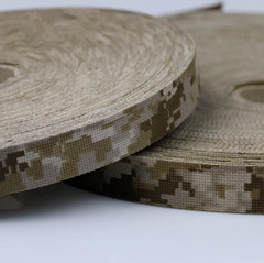 1 Meter AOR1 AOR2 Camouflage Webbing Non-elastic Edging Strips 2.5cm Width