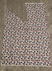 Colorful childrens kids quilt print cotton fabric Scraps lot bundle 90s 2000s