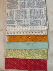 Moda Fabric Quarter Yard Pieces