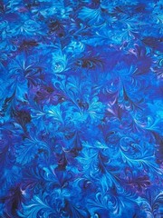 Sweet Dreams Blue Allover Cotton Fabric