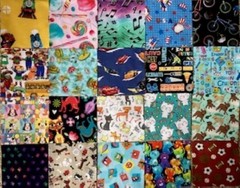 I-Spy 5 x 5 inch Square Charm Memory Quilt 75 Blocks – 100% Cotton – Rotary Cut