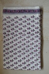 5 Yard New Hand Block 100%Cotton Floral Fabric NO TARRIF CHARGES 100% ✅ZK-102#