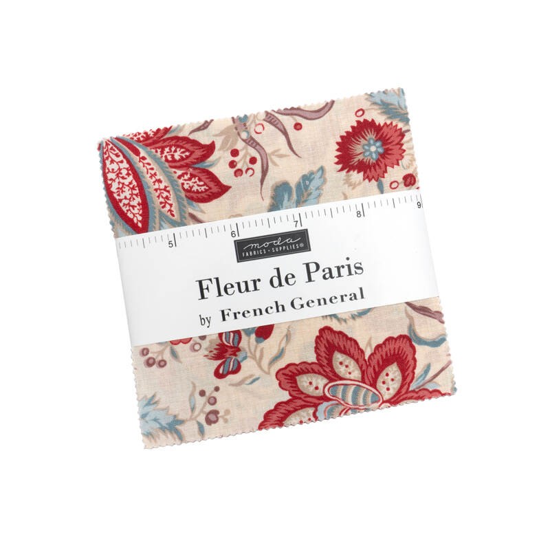 Moda Fleur de Paris 13990PP Charm Pack by French General