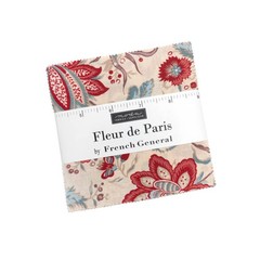 Moda Fleur de Paris 13990PP Charm Pack by French General