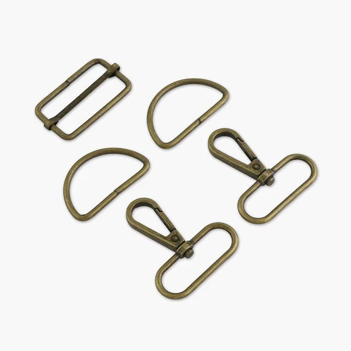 Sallie Tomato Antique 1-1/2″ Style 3 Basic Purse Hardware Kit (STS195A) M211.58