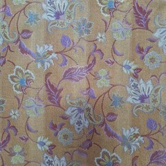Robert Allen Bromsgrove Dresden Blue Jacobean Jacquard Upholstery Fabric OOP BTY