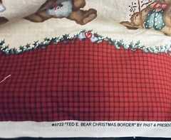 Daisy Kingdom “TED E. BEAR CHRISTMAS BORDER” #3722 by Past & Presents BTY