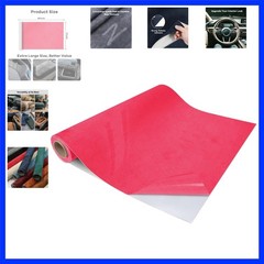 Self-Adhesive Suede Fabric Wrap for Cars, Suede Car Interior Wrap for Dash Do…