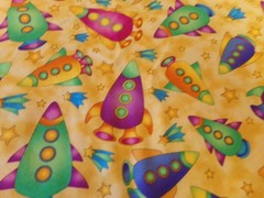 1 YD X 42″ “MOON BEAM-ERS” VINTAGE By NANCY J. SMITH / LYNDA S MILLIGAN / AVLYN