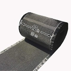 5 FT x 12″ – Carbon Fiber FABRIC-2×2 Twill WEAVE-3K/220g