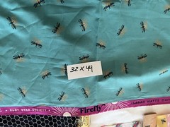 QUILTERS – Huge Lot of Pre Cut Fabric for Bee Themed Quilt(s) High End 3.7 Lbs