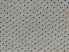 1 3/4 Yard+ Vintage BLUE ROSEBUD FABRIC So Sweet