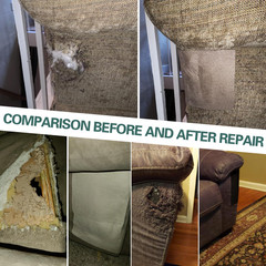 Couch Patch Repair Fabric,Microfiber Fabric, Self-Adhesive, for Sofa Repair and