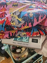 4.5+ Yards Girl Superheroes Pink Camelot Fabrics DC Comics Cotton Fabric Uncut