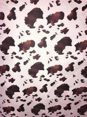 Zebra/Cow Print Poly Cotton Fabric – 58/60″ Wide Animal Print by the Yard