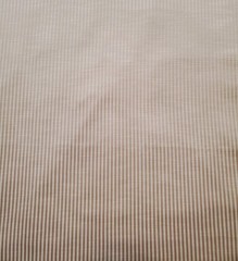 2 Yard Woven Gold Stripe Fabric Remnant Champagne Upholstery Robert Allen Style