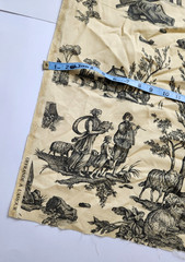 Casal Offrande A L’Amour Fabric French Country Toile Farmhouse Cottagecore HTF