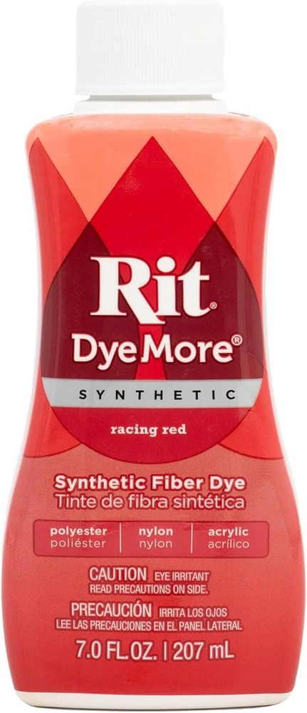Rit DyeMore Synthetic Fiber Dye 7oz – Racing Red