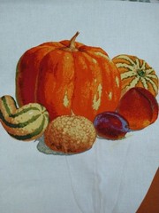 Fabric Traditions Thanksgiving Holiday Harvest Cut & Sew Apron Autumn 36″/48″