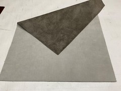 Italian Nubuck suede panels for 3 Top Quality Large 18″x 24″ Cognac