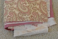 Lot, Small Cotton Pieces & Scraps, 1 Pound & 9 Oz, S131