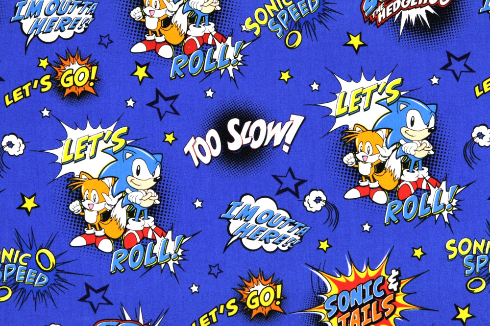 Cotton fabric Sonic by the half yard 18”x44” or by the yard 36”x44”