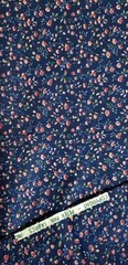 Lot 8 Yards FLORALS Small Flower Designs Allover Toss Cotton Fabric
