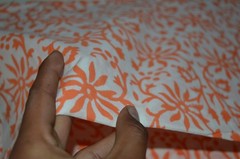 5 Yard Hand Block Fabric Floral Print 100%Cotton NO TARRIF CHARGES 100%✅ZK_200