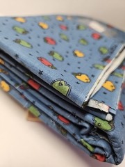 45″ X 5.6yd Pumpkin Patch Apple & Star Print Cotton Sewing Craft Quilting Fabric