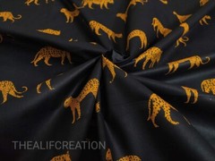 Hand Block Print Fabric Indian 100% Cotton Natural Vegetable Color 5 Yard Fabric