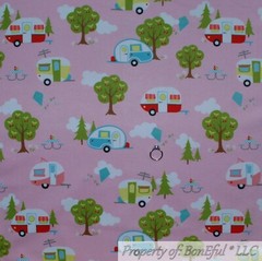 BonEful Fabric FQ Cotton Flannel Quilt White Blue Red Snowflake Winter Polka Dot