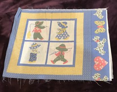 Aunt Grace’s Sunbonnet Kids Judie Rothermel Cotton Fabric Marcus Brothers OOP