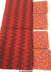 Quilting Treasures Cotton Fabrics-1 Yard Piece & 4 Fat Quarters-New