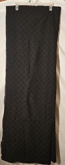 Black Eyelet Fabric 53″ Wide x 2 Yds