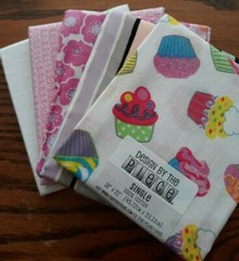 10 PINKS Designs by The Piece Fat Quarters