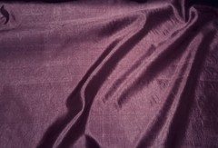 Mauve/Eggplant Organza Dupioni, Light Weight, 100 Silk, 54″W, By Yard (TS-7101H)