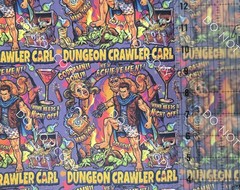 100% Cotton Woven Novelty Fabric Dungeon Crawler Carl By The 1/4 Yard 9×56