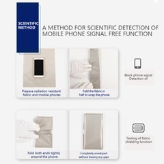 EMF Protection Pure Copper Fabric-Blocking RFID Radiation Wifi EMI EMP RF 1-5M