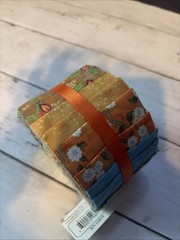 Fabric Central 20 Pc Jelly Roll Adeline 2.5″ X 42″ Strips Fancy Flowers Bg 2