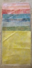 DESTASH! 8 Fat Quarters fabric Misty Marble from Sevenberry printed in Japan