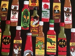 Cotton Fabric Spicy Tabasco 42”X 28”216