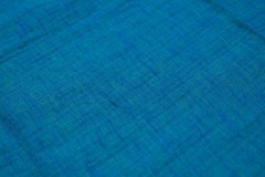 Luxury Reversible Double Face Linen Cotton Shirt Fabric Green Blue 210g 2.4m